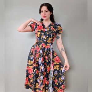 Floral Print Women's Dress